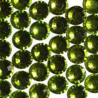 Стразы термоклеевые SS-10, D=2,6-2,8мм (упаковка 1440 штук) цв.9010 OLIVINE