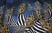 Габардин принт арт 1010 цв 12э , Плотность 270г/м.пог, ширина 150 см, состав 100% ПЭ