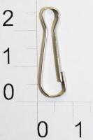 310-Z никель Карабин металлический 25мм (упаковка 1000 штук)