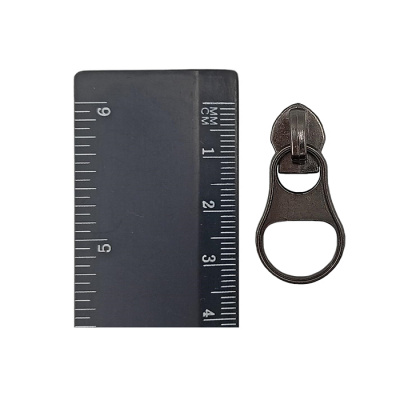 Бегунки галантерейные Т5 для спирали РЕВЕРСИВНЫЕ вид GRIB цв.Черный Никель (уп.1000 шт.)1