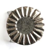 253-W никель 8мм Украшение на шипах 