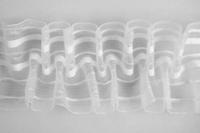 Тесьма Ekoflex Шторная 60мм (намотка 50 метров) цв.прозрачный