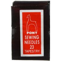 05161 Иглы для гобеленовых и трикотажных тканей № 23, 25 шт PONY