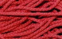 Шнур хлопчатобумажный круглый 5 мм(уп.100 м.) цв. №043Т Бордовый