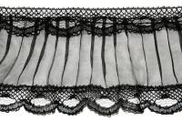 622 черный РЮШИ ширина 70мм (намотка 50 ярдов = 46 метров)