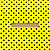 Ткань Кашибо горох 0,8см желтый/черный арт.5074