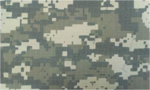  Ткань Т/С РИП-СТОП 240г/м2 КМФ ш.150+-2 см. 65ПЭ/35ХЛ ВО D1-1 Цифра серая  ТриКатушки