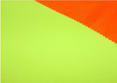 Ткань Габардин стрейч арт.1000А, ш.150см., 270 гр/мп., №425 цв. лимонный (люминисцентный)  ТриКатушки