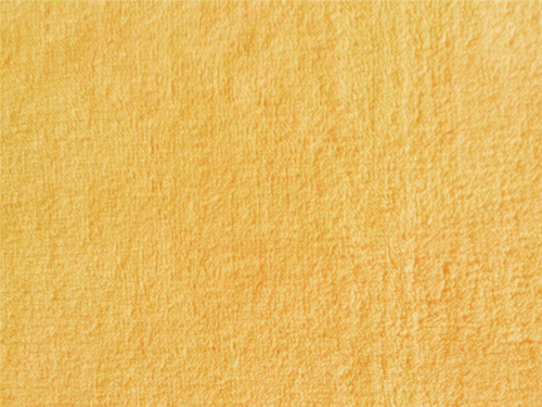  Ткань Велсофт однотонный цв. 006 желтый  ТриКатушки