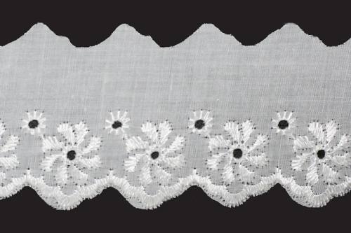  2153 цв.белый Шитье 2" 50мм (упаковка 15 ярдов = 13,7 метра)  ТриКатушки