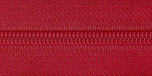  Молния потайная Т3 20 см №148 красн ( уп.100 шт.)  ТриКатушки