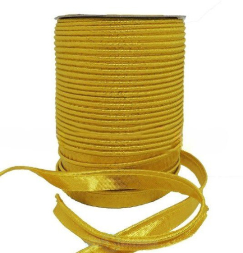  Кант атласный 12 мм 72 ярд. Gold  ТриКатушки