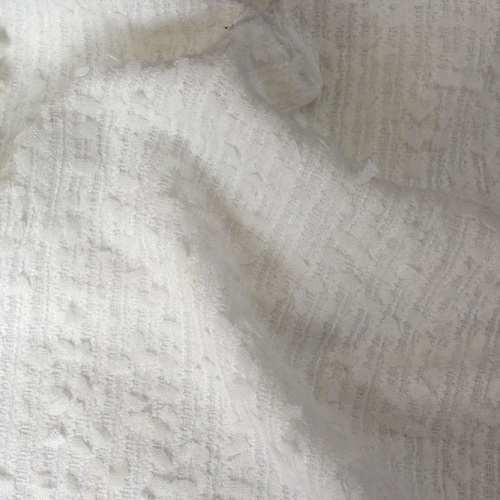  Ткань Костюмная 1117 под CHANEL "Коко классик" цв. 000  ТриКатушки