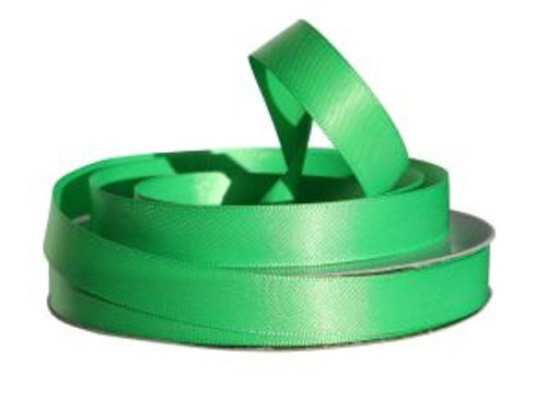  3038 12мм Лента атласная ДВУХСТОРОННЯЯ (рулон 36 ярдов 32,9 метров)  ТриКатушки