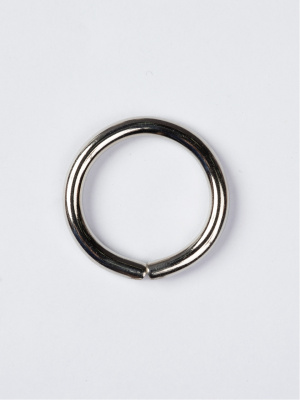  Кольцо металл 30ммх5 мм никель (уп.200шт.)  ТриКатушки