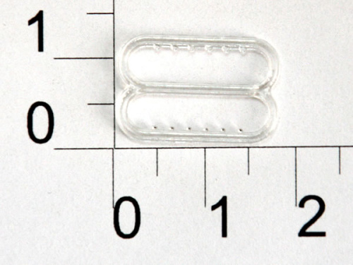  1508Т прозрачный Регулятор пластик 15мм (упаковка 1000 штук)  ТриКатушки