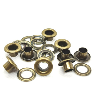  Люверсы №4 6мм сталь Антик (уп 2500шт) Tals  ТриКатушки