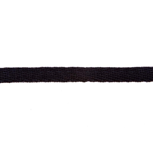  Тесьма киперная 20мм (уп. 50м) цв. черный  ТриКатушки