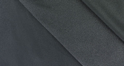  Дублерин клеевой R-60 биэластичный 57 г/м2 (150см/100м) черный  ТриКатушки