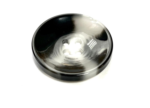  Пуговицы NE 160 Blk 44L (27мм) Уп.72 шт  ТриКатушки