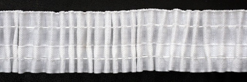  Тесьма шторная ТТ №040 40мм (упаковка 50 метров) buzgulu misine  ТриКатушки