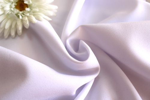  Ткань Габардин стрейч FUHUA ,ш.150см., 270 гр/мп., №000 цв.белый (НА ОТРЕЗ от 1 метра )   ТриКатушки