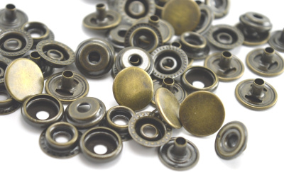  Кнопка 15мм №61 НЕРЖ. цв. Антик (уп. 20 шт) ProKnopka  ТриКатушки