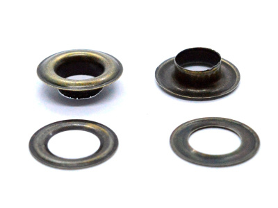  Люверсы №26 12мм сталь Антик (уп.50 шт) Proknopka  ТриКатушки