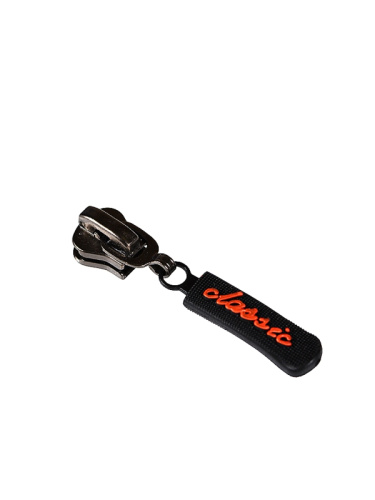  Бегунок для витой Т5, декор., N9 пласт, чёрн.ник (уп.1000 шт)  ТриКатушки