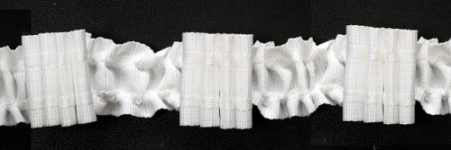  Тесьма шторная арт.7с665 28мм (рулон 50 метров)  ТриКатушки