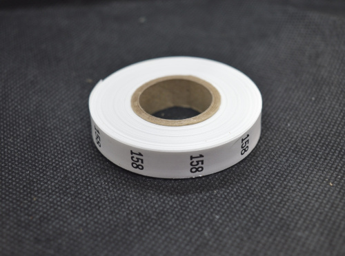  Размерник цв. белый 158 (рул. 1000шт.)  ТриКатушки