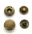  Кнопка Альфа 12,5мм сталь цв. Антик (уп 720 шт) Tals(Турция)  ТриКатушки