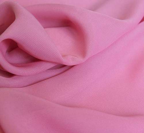  Ткань Шифон 2009 ш. 150 см.,цвет №217 розовый  ТриКатушки