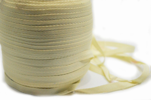  Лента киперная 10 мм. 100% п/э цв. 502/250 м Молочный  ТриКатушки