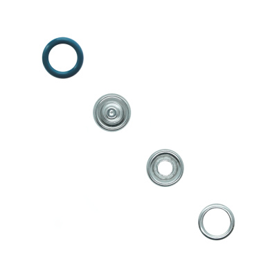  Кнопка рубашечная (кольцо) 9,5 мм - эмаль 224/1440 шт NS  ТриКатушки