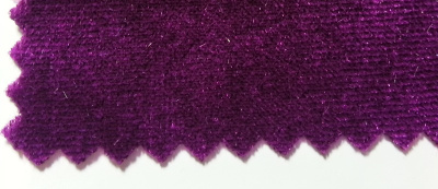 Ткань 3005 Бархат стрейч, ш.150см., №206 малина тем.