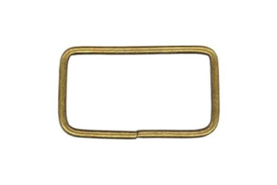  Рамка металлическая 30х15мм цв.Антик (фас.10/100/500/1000шт.)  ТриКатушки