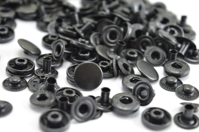  Кнопка НЕРЖ. Альфа №54 12,5мм цв. Оксид (уп. 20 шт) ProKnopka  ТриКатушки