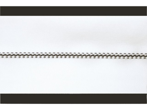  Корсаж брючный арт.5с 616 50 мм (упаковка 50 м) белый с черным  ТриКатушки