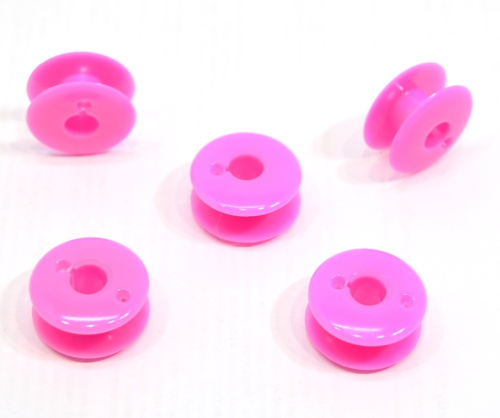  Шпулька для швейной машины цв. Розовый (уп. 5 шт) ProKnopka  ТриКатушки