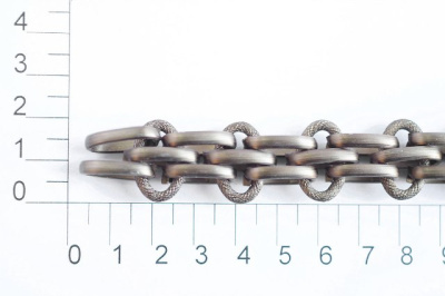  UX 010С цепь алюминий цв. antique (упаковка 10 метров)  ТриКатушки