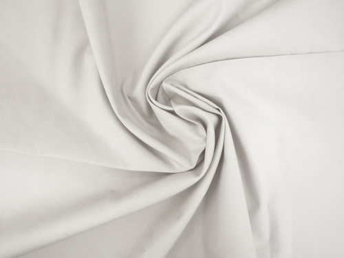  Ткань 2092 Поплин плательный цв. 000 белый  ТриКатушки