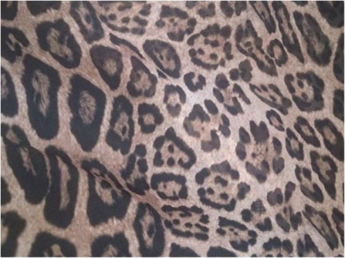  Ткань Шифон ПРИНТ ш.150см.,2010 цвет №115  ТриКатушки