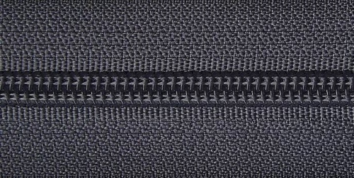  Молния Рулонная "Спираль" Т3 №312 тем. серый (уп.400м.)  ТриКатушки