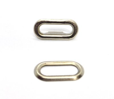  Люверс овальный 30-5 мм (сталь)(уп.1000 шт.) цв. Никель  ТриКатушки