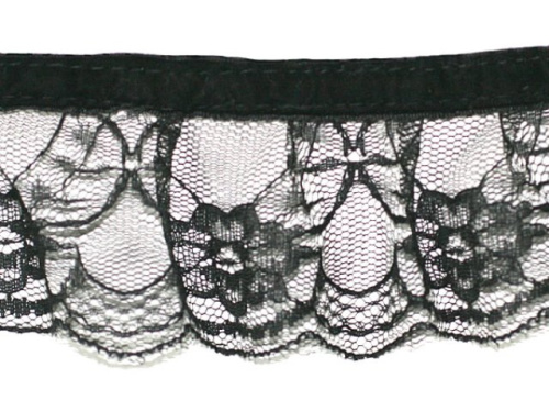  319 черный РЮШИ ширина 60мм (намотка 50 ярдов = 46 метров)  ТриКатушки