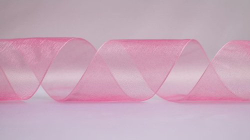  1018 Лента органза 25мм (намотка 50 ярдов = 45 метров)  ТриКатушки