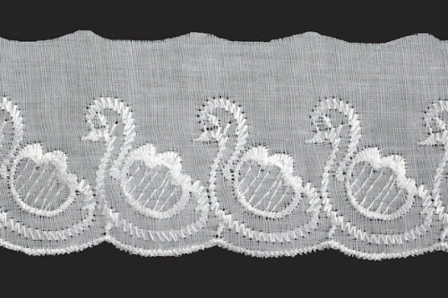  2204 цв.белый Шитье 2" 50мм (упаковка 15 ярдов = 13,7 метра)  ТриКатушки