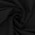  Ткань Габардин 150 г/м2, 100% п/э, черный G7 (рул.50 м)  ТриКатушки
