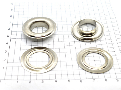  Люверсы №31 17 мм сталь никель (уп 10 шт) "Proknopka"  ТриКатушки